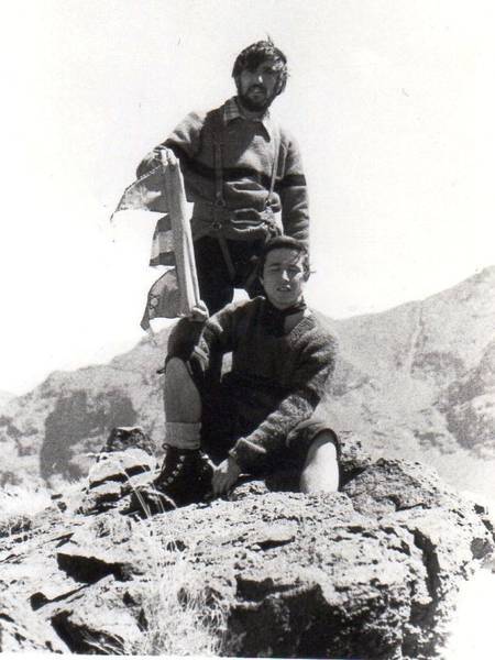 En las montañas