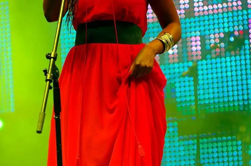 ASTRID JONES & THE BLUE FLAPS. Foto Santiago Farizano