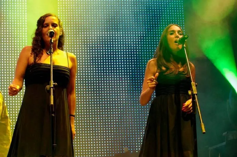 ASTRID JONES & THE BLUE FLAPS. Foto Santiago Farizano