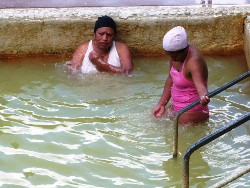 La piscina de 41 grados