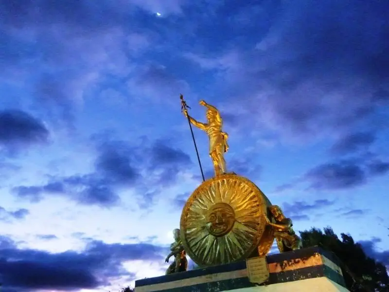 El general Rumi&ntilde;ahui