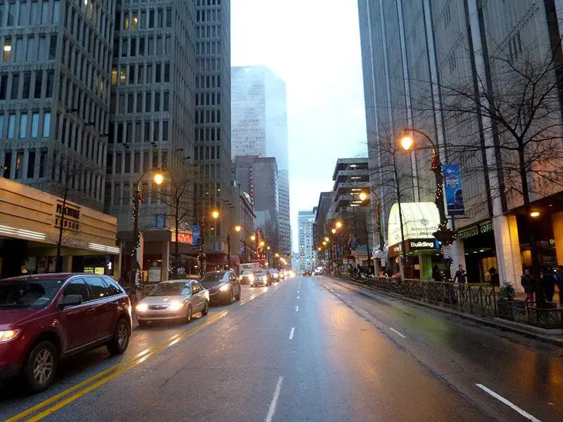Las primeras luces del d&iacute;a en Atlanta