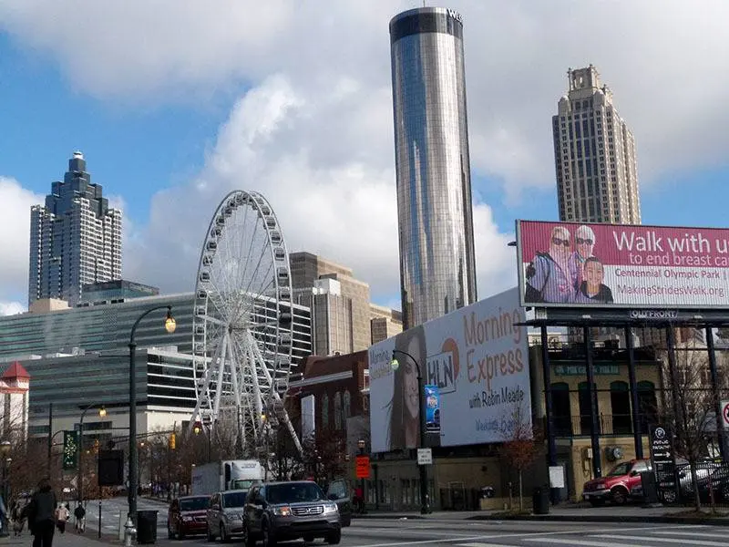 En Atlanta tambi&eacute;n hay noria
