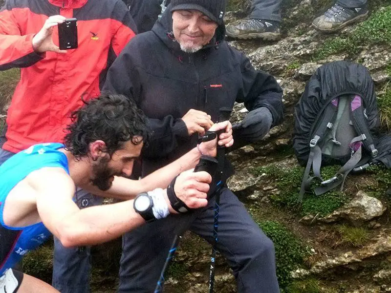 Aritz Egea, el segundo en el Aizkorri