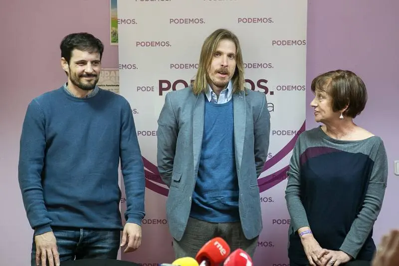 Jorge Ramiro, Pablo Fern&aacute;ndez y Marisa Mu&ntilde;oz