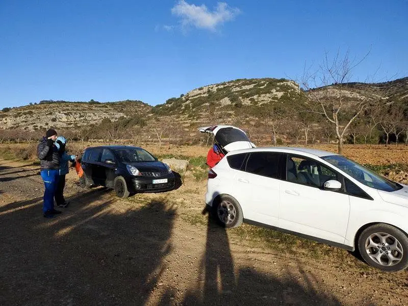 Los dos coches
