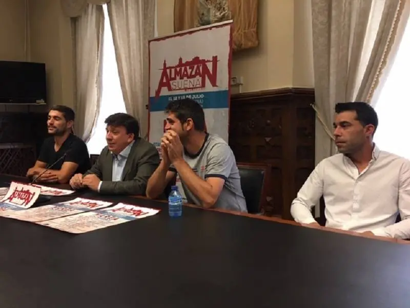 De izquierda a derecha Garc&iacute;a, Cedazo, Andr&eacute;s y M&eacute;ndez