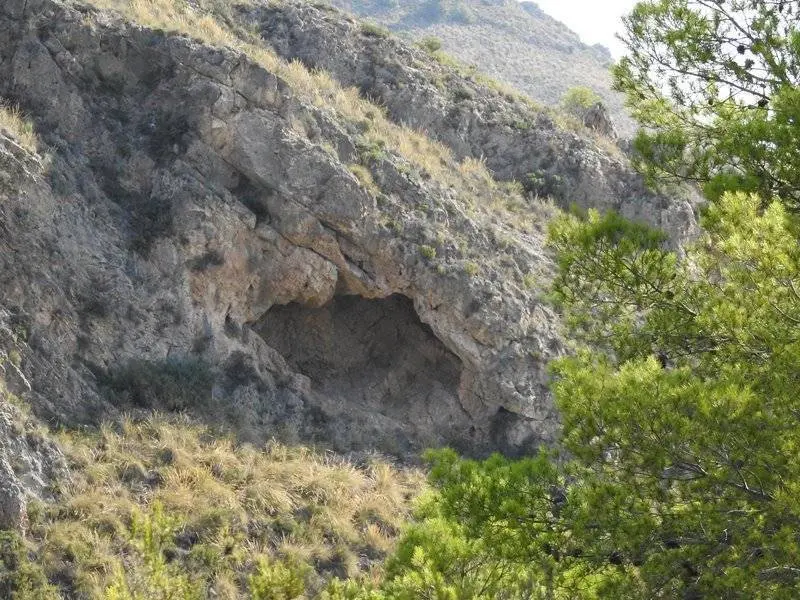 Una especie de cueva