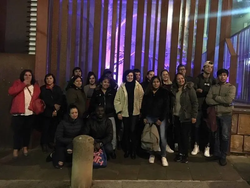 Foto del grupo asistente