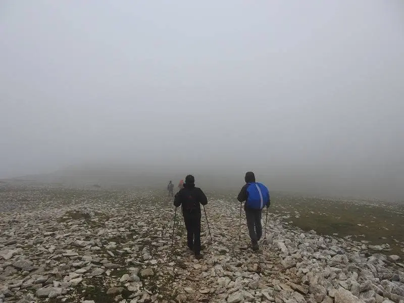 El camino de bajada