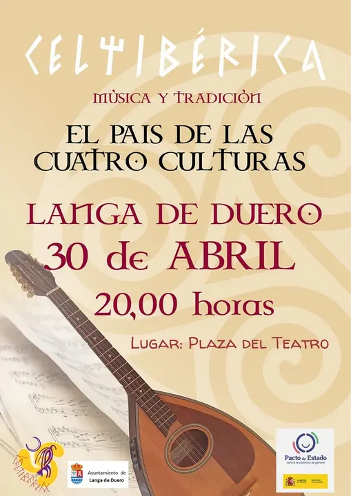Cartel de Celtib&eacute;rica en Langa de Duero