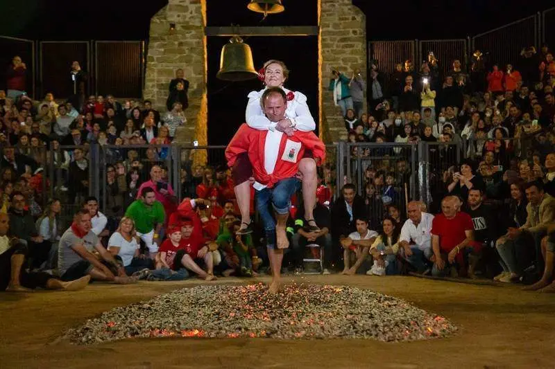 Paso del Fuego en San Pedro Manrique