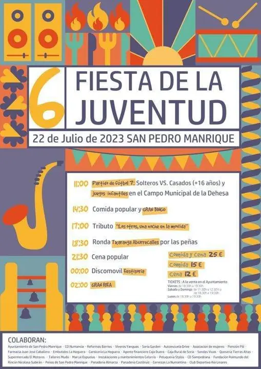 Fiestas de la Juventud en San Pedro Manrique