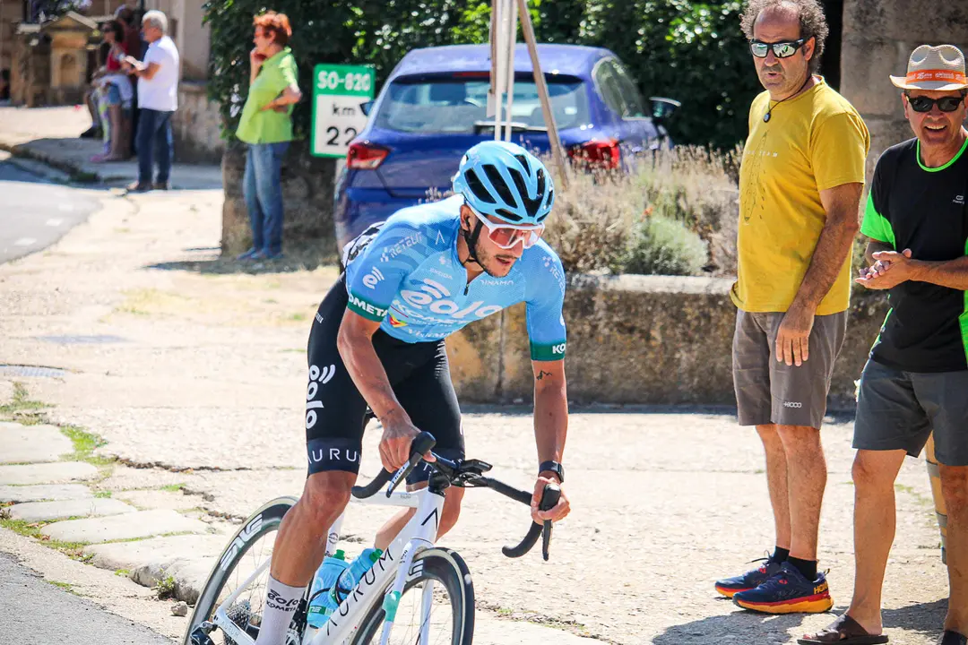 Paso por El Royo Vuelta Ciclista CyL-18