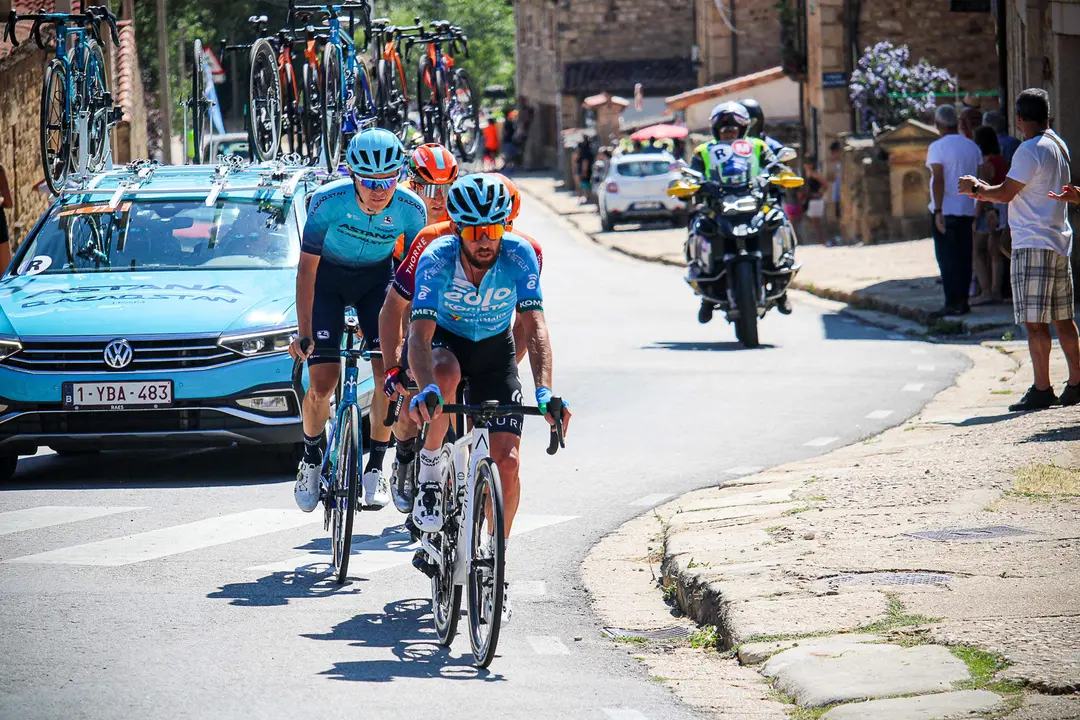 Paso por El Royo Vuelta Ciclista CyL-21
