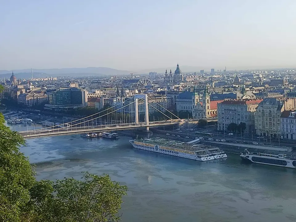 D&iacute;a 23. R&iacute;o Danubio a su paso por Budapest