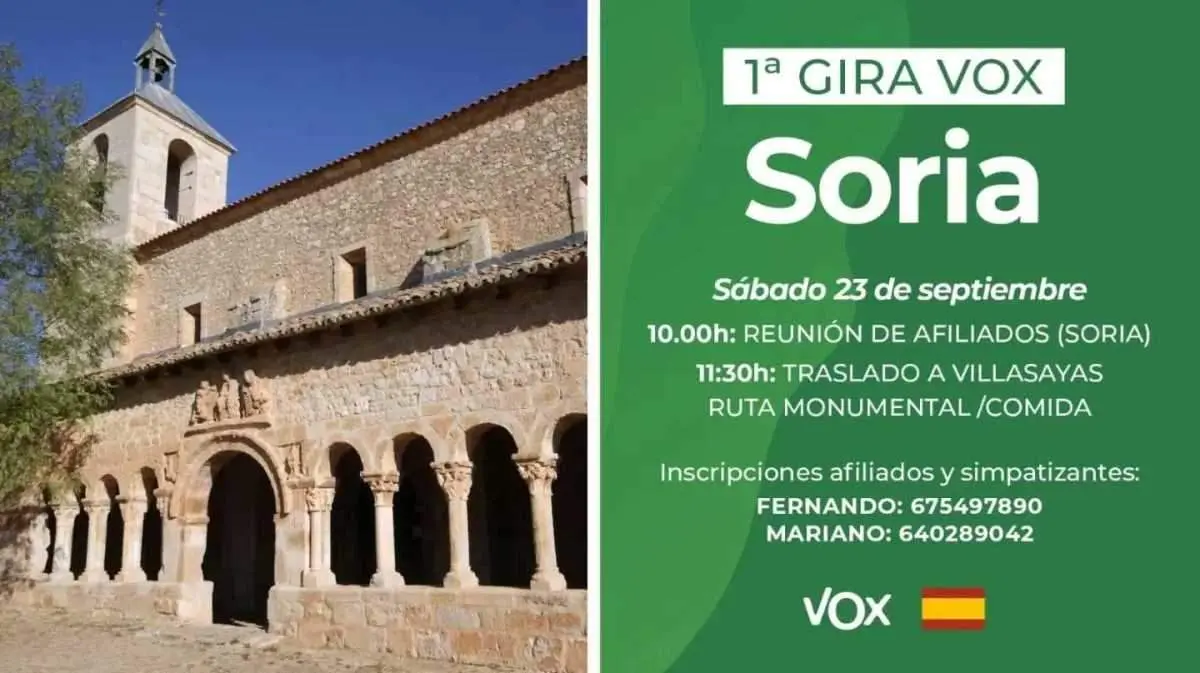 Acto afiliados de Vox