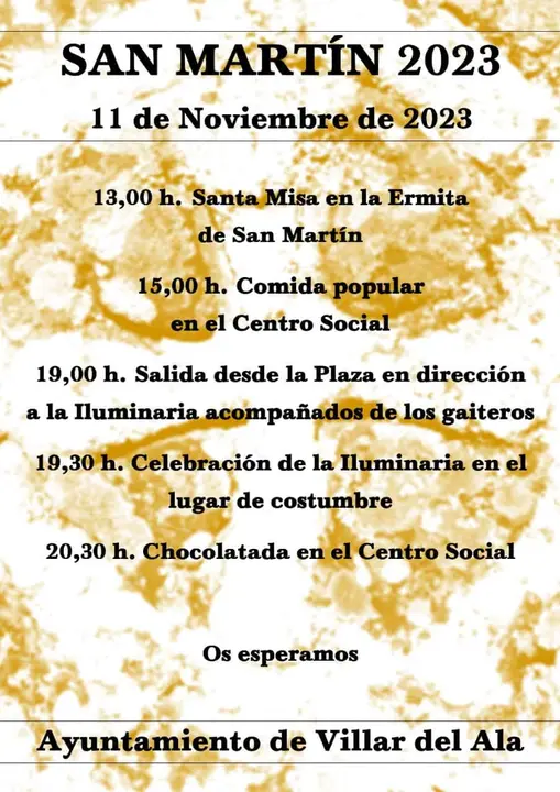 Cartel de San Mart&iacute;n