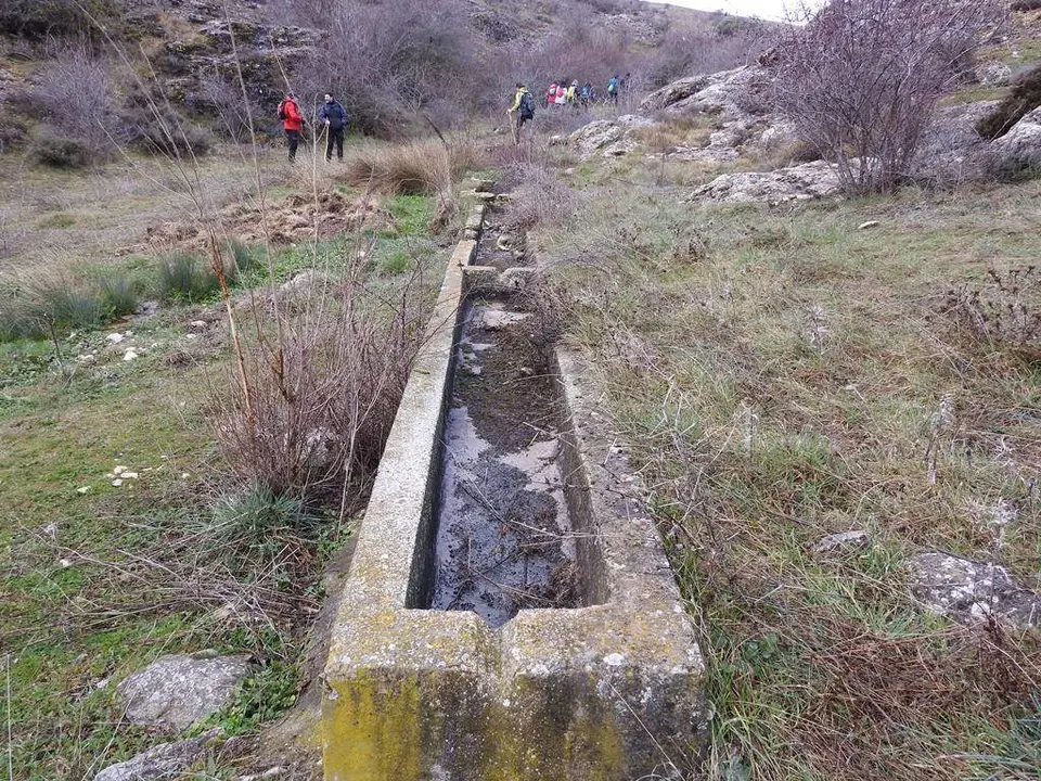 Ca&ntilde;&oacute;n del Talegones entre Torrevicente y Lum&iacute;as (17)