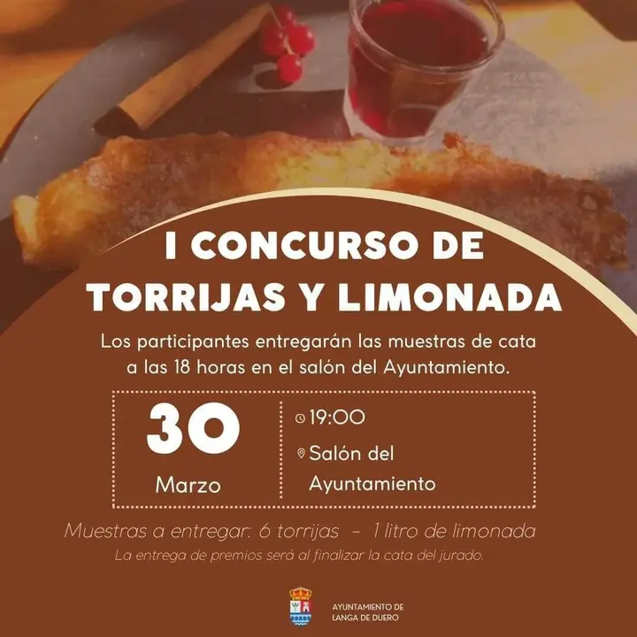 I Concurso de Torrijas y Limonadas