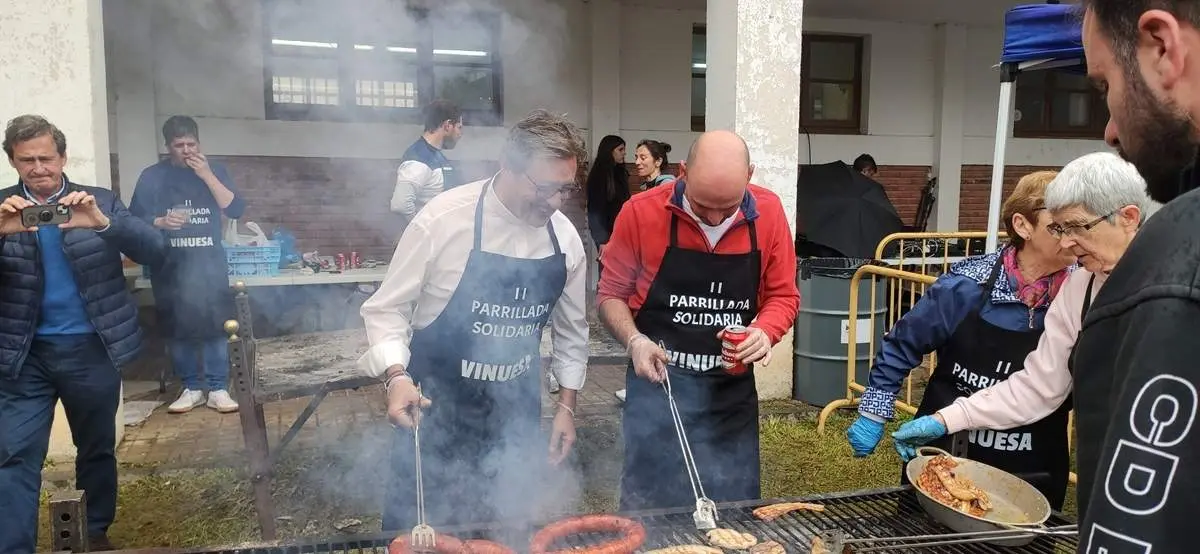 Parrilla solidaria en Vinuesa3