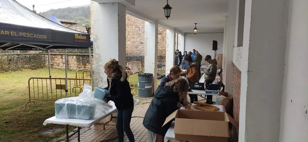 Parrilla solidaria en Vinuesa1