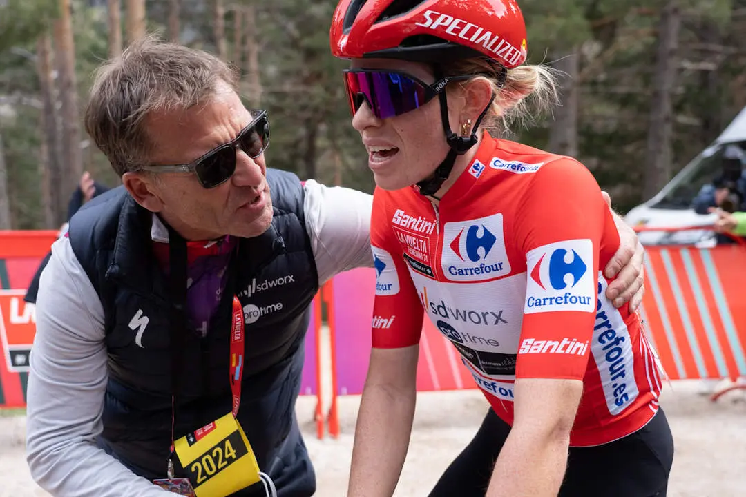 Vuelta a Espa&ntilde;a meta Laguna Negra-42