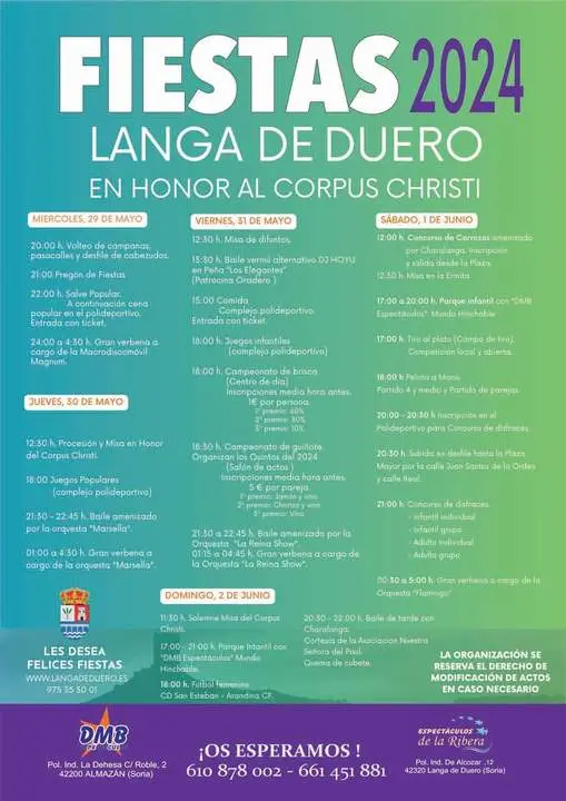 Fiestas en Langa de Duero