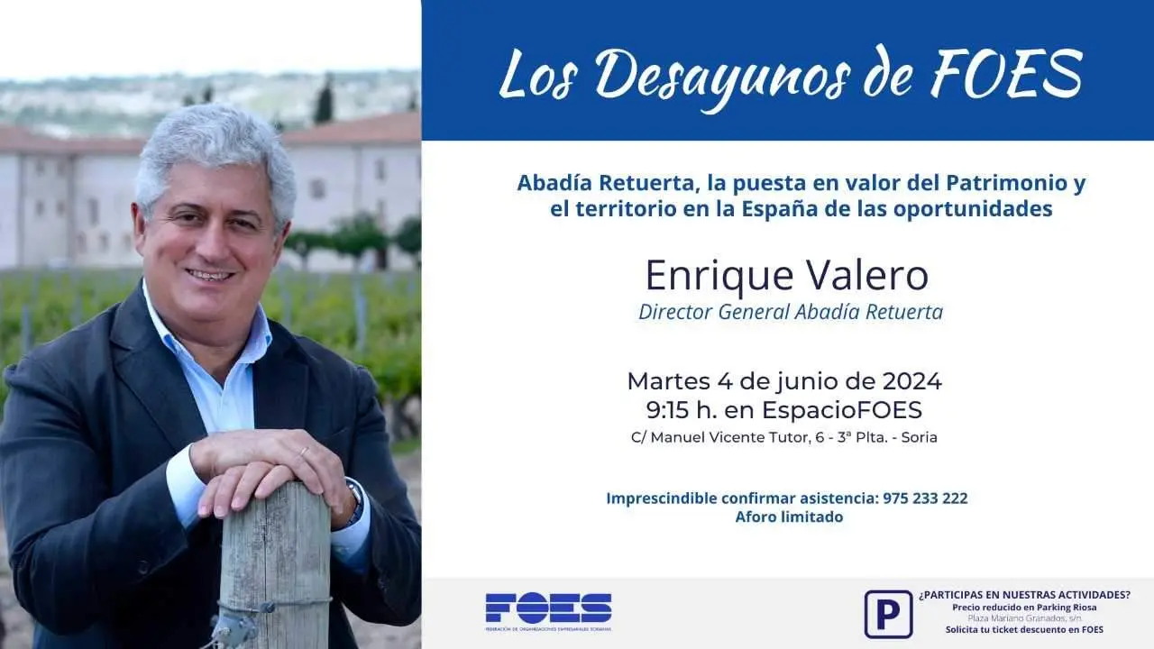 Enrique Valero en FOES