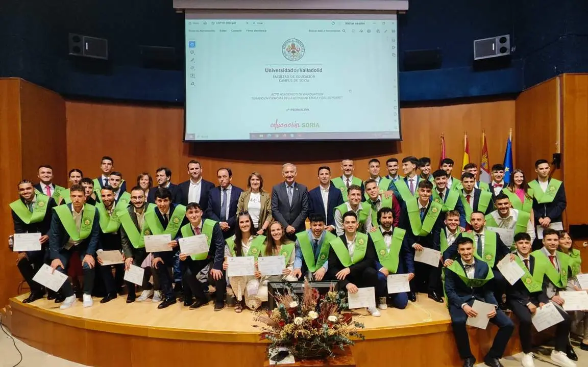 Graduaci&oacute;n alumnos Grado Deporte