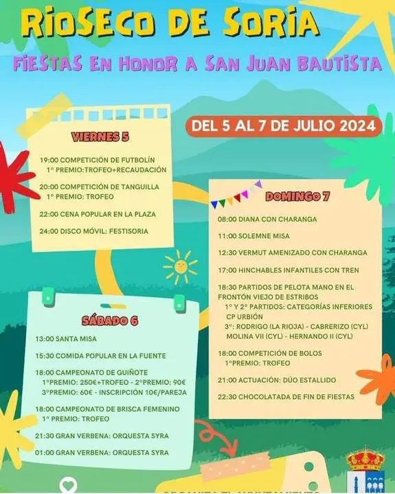 Fiestas en Rioseco de Soria