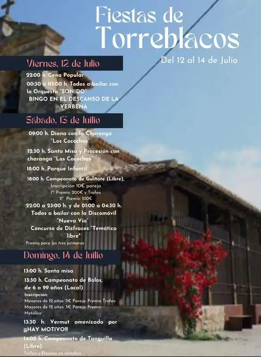 Fiestas en Torreblacos