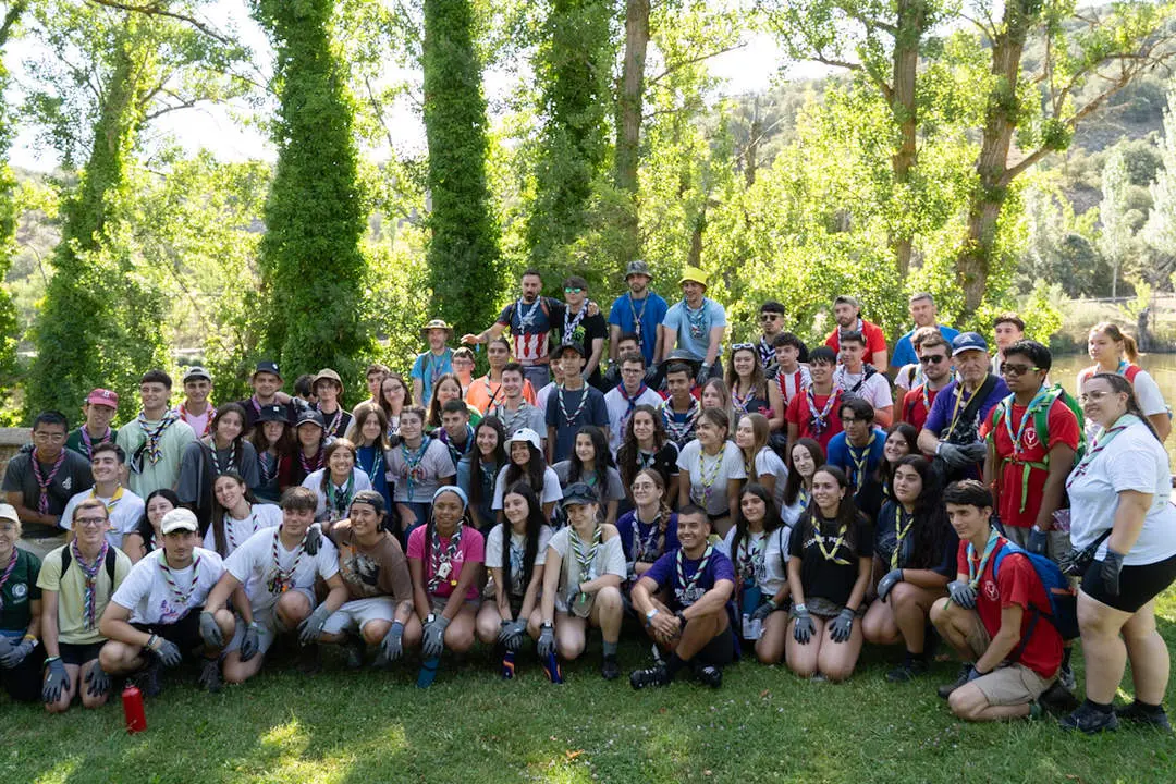 Actividad medioambiental Scouts en Soria-1