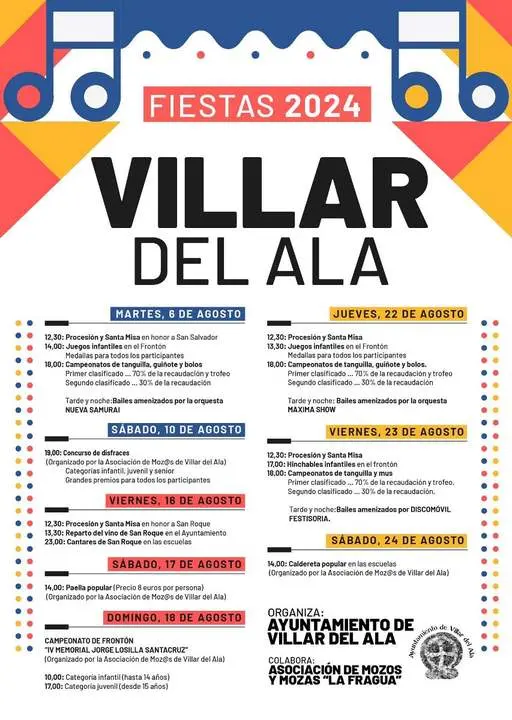 Fiestas en Villar del Ala