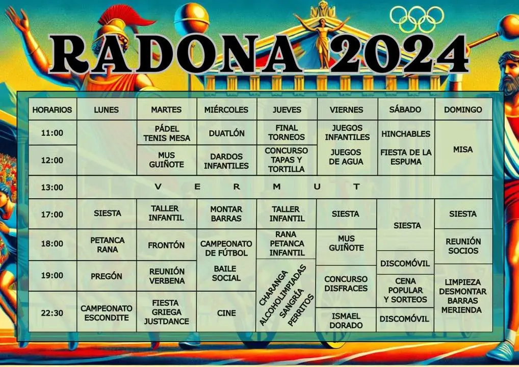 Los Juegos Ol&iacute;mpicos de Radona