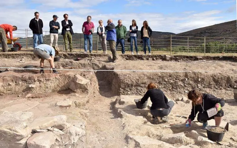 Los Casares. Excavaci&oacute;n en 2017