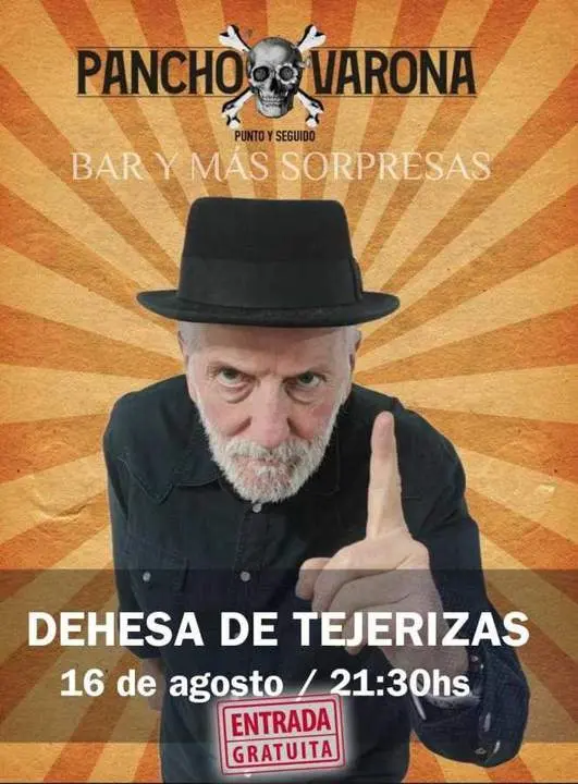 Pancho Varona, gratis en Tejerizas