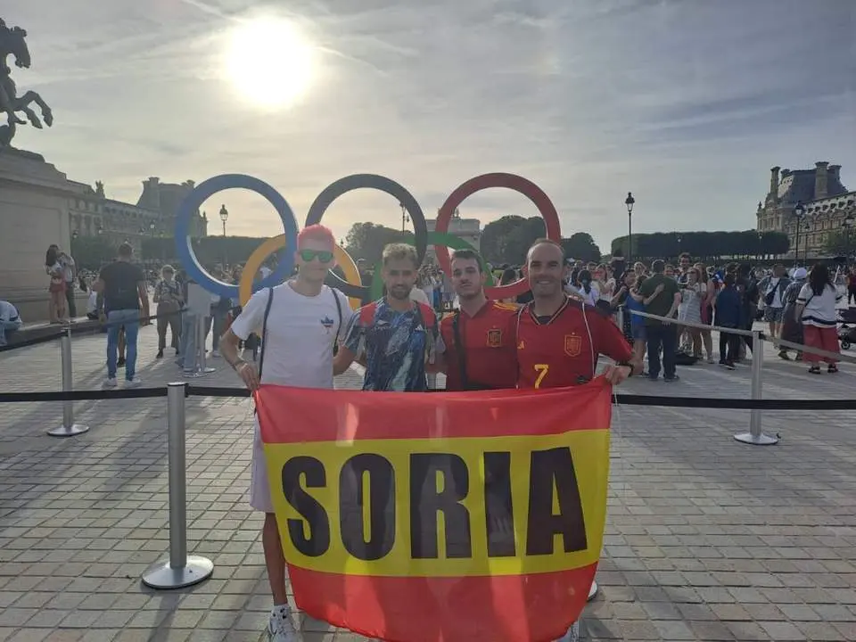 Atletas sorianos en Par&iacute;s 3