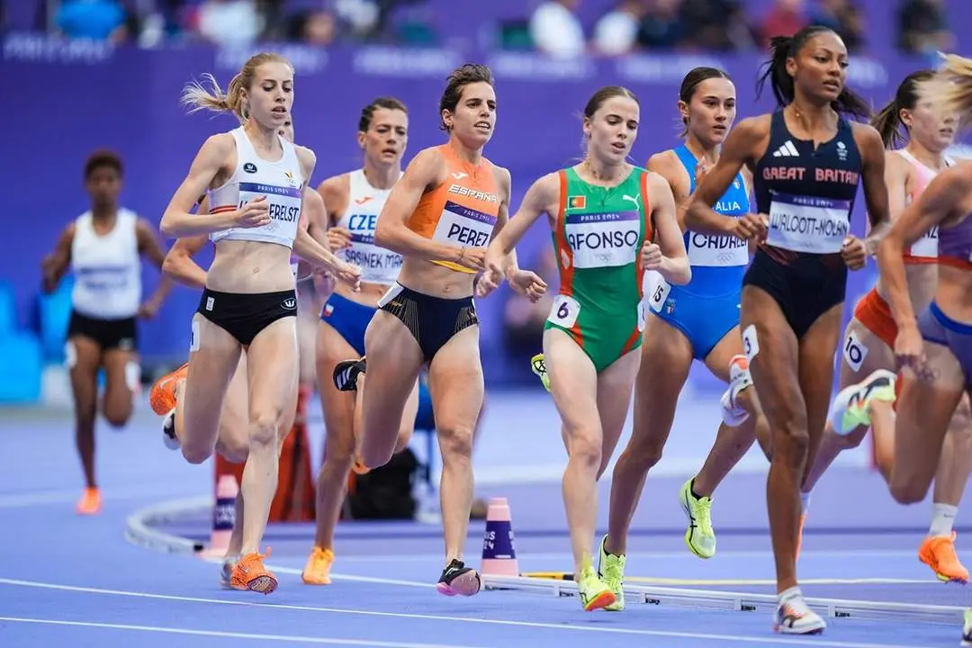 Marta P&eacute;rez y Salom&eacute; Afonso, en su serie. Foto Sportmedia