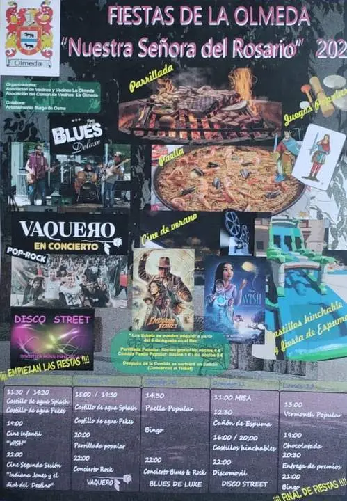 Fiestas de La Olmeda 2024