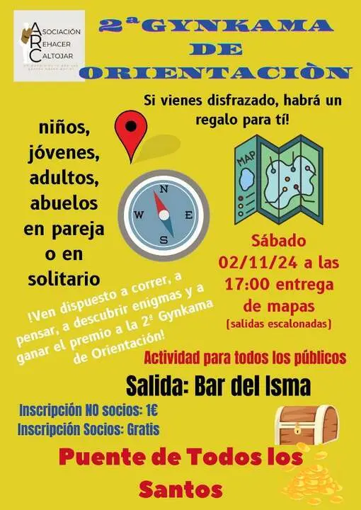 Orientaci&oacute;n en Caltojar