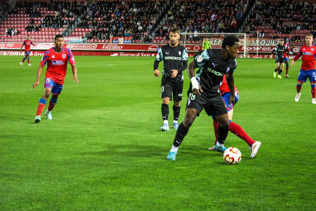 Numancia-Sporting de Gij&oacute;n-19