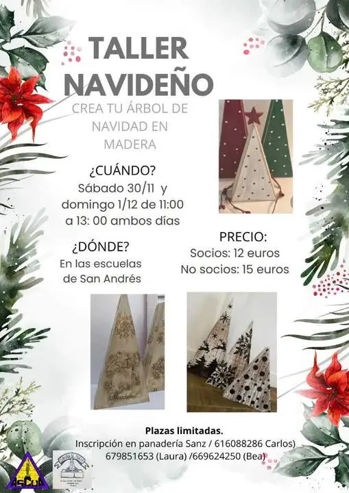 Teller navide&ntilde;o en Almarza