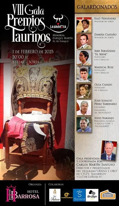 Gala Premios Taurinos La Barrosa