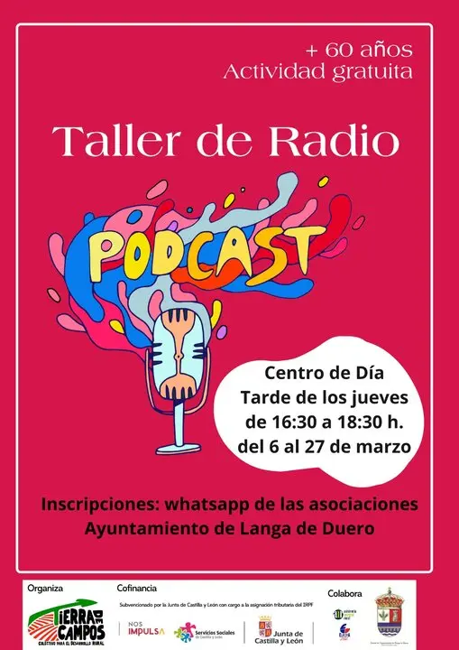 Cartel del taller