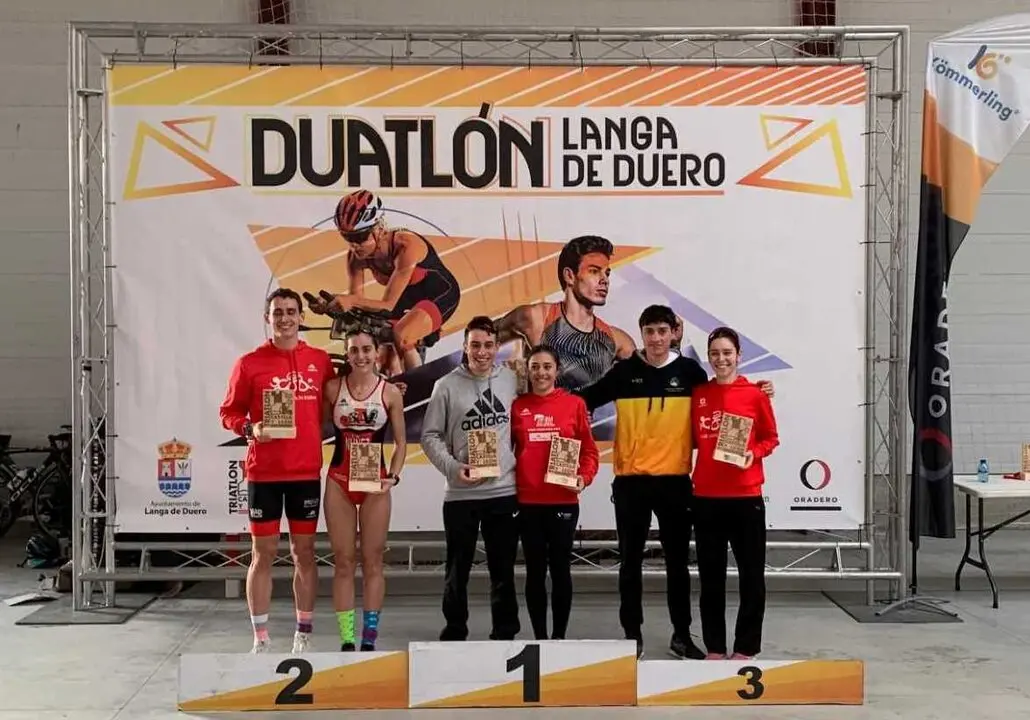 Imagen del pasado a&ntilde;o del Duatl&oacute;n en Langa de Duero
