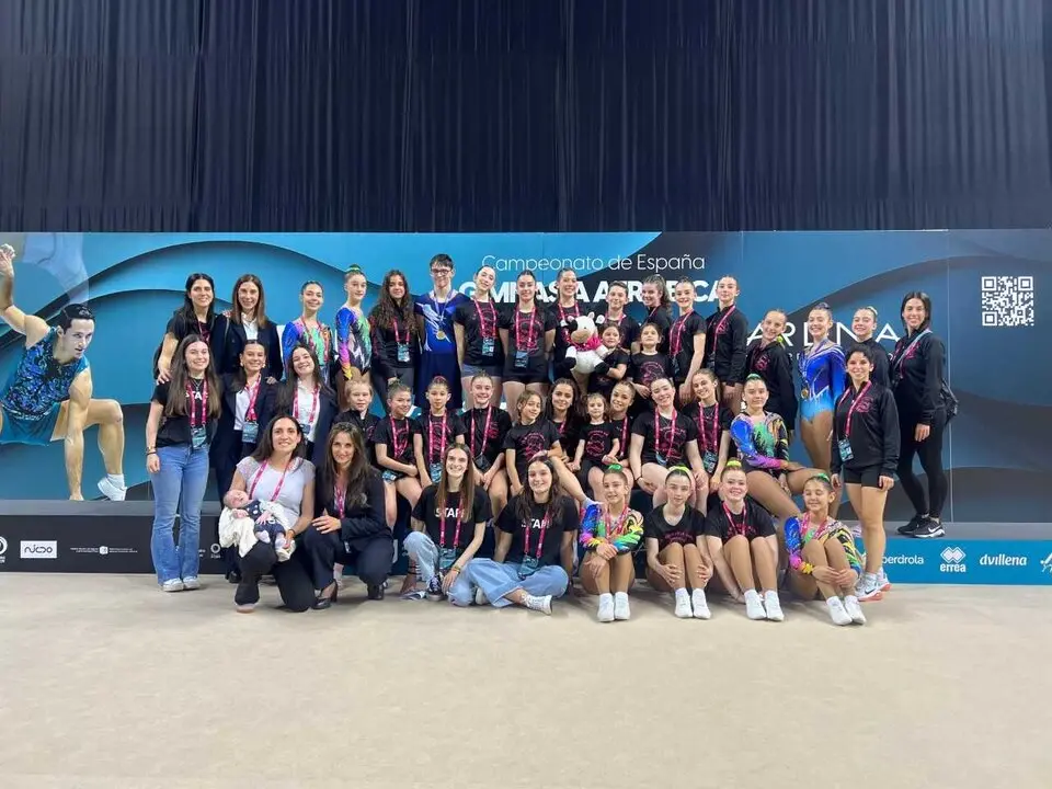 Campeonato nacional gimnasia are&oacute;bica