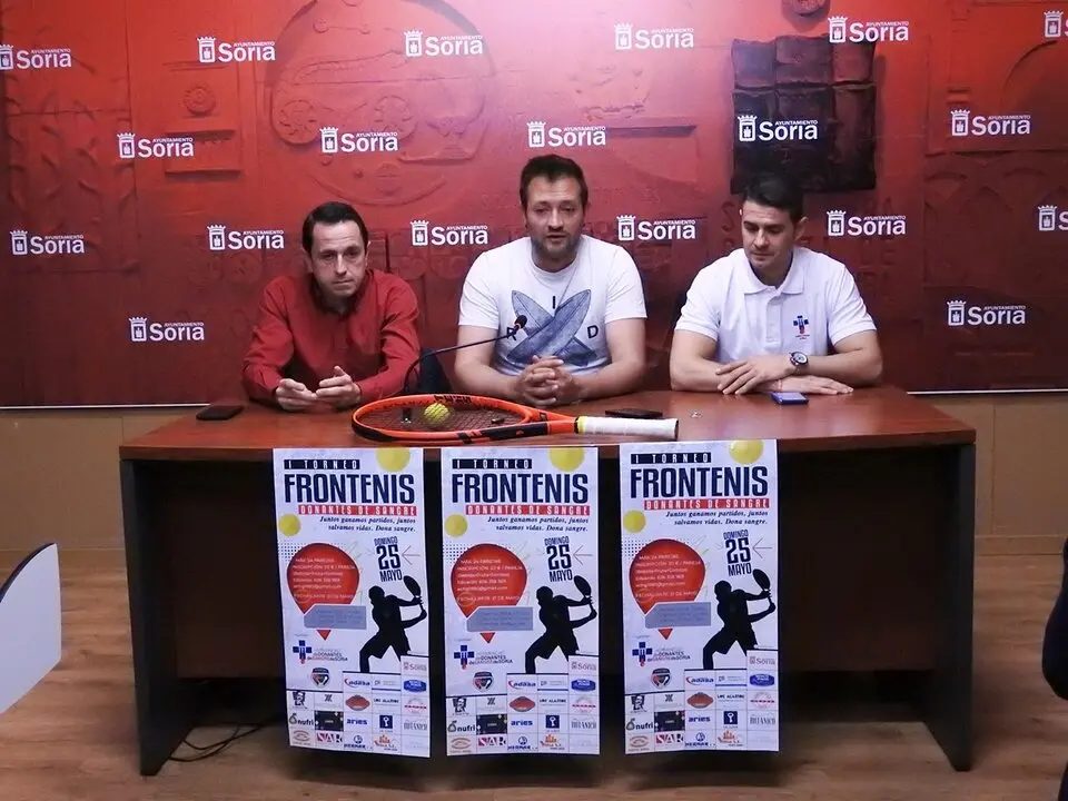 Presentaci&oacute;n  I Torneo Frontenis Donantes de Sangre