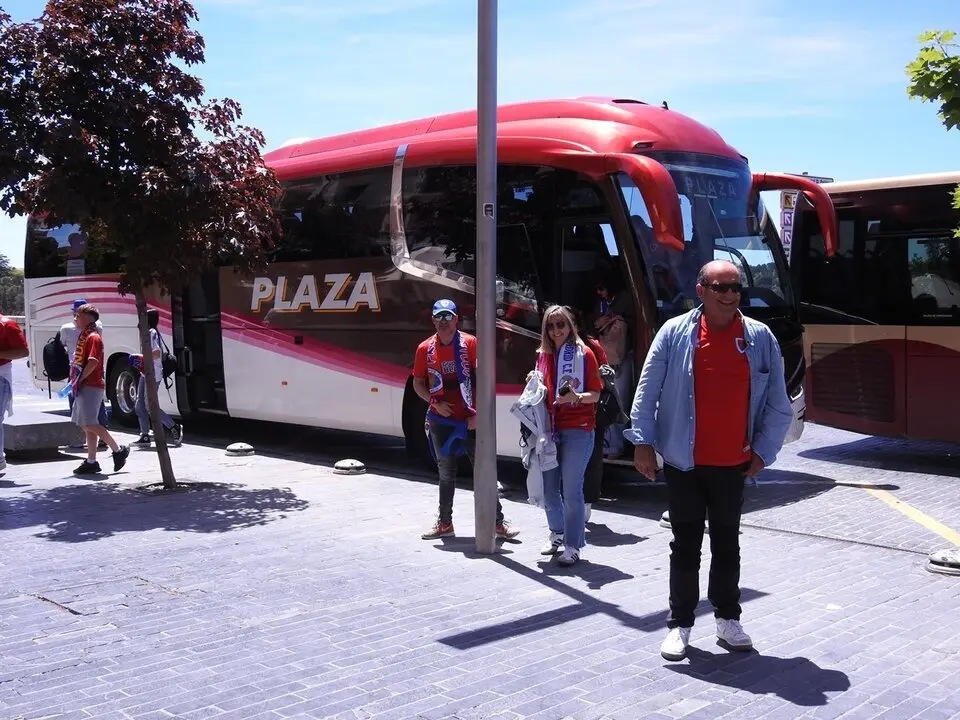 Aficionados del CD Numancia en Teruel (1)