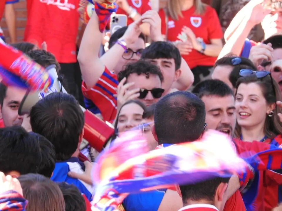 Llegada del Numancia a Pinilla, campo del Teruel (15)